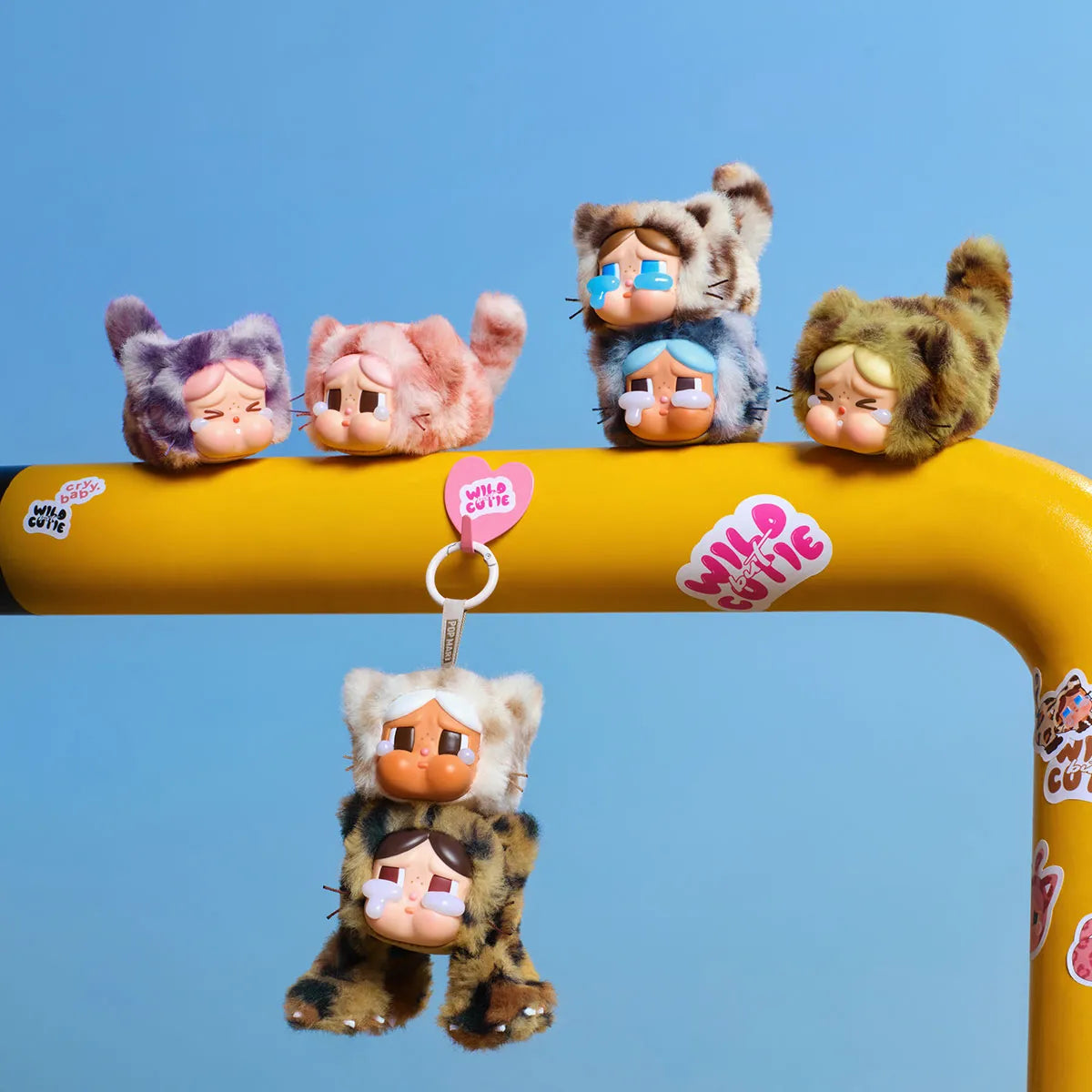 CRYBABY Wild but Cutie Series - Vinyl Plush Pendant