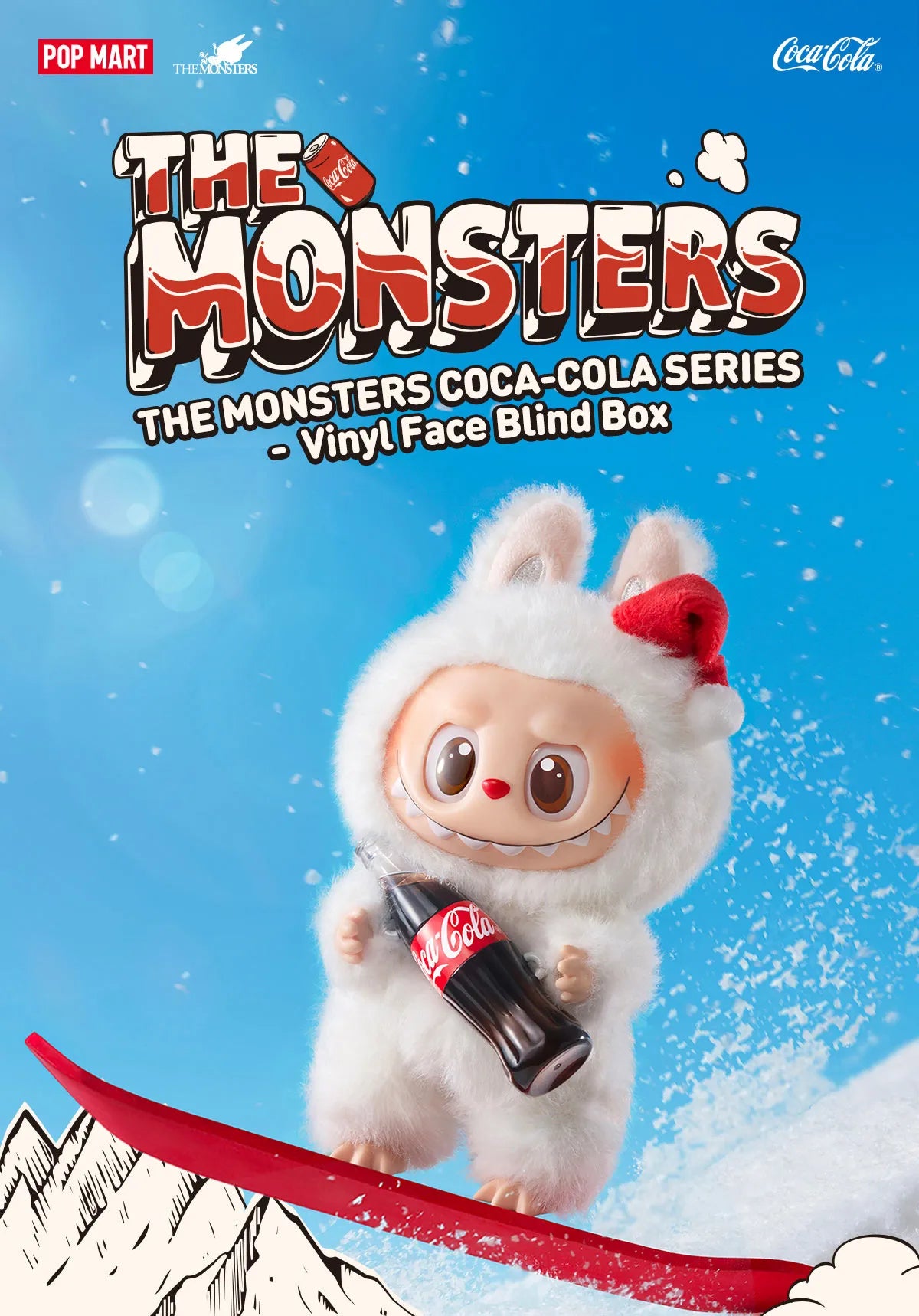 THE MONSTERS COCA-COLA SERIES-Vinyl Face (Blind Box)