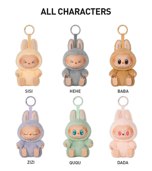 The Monsters Labubu Have a Seat Vinyl Face Pendant
